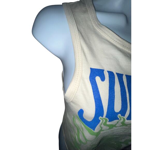 NWT Sublime Cropped Tank Top – 100% Cotton (Size Large) - Picture 3 of 7